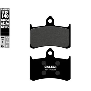 pastillas de freno moto galfer sinter street fd148