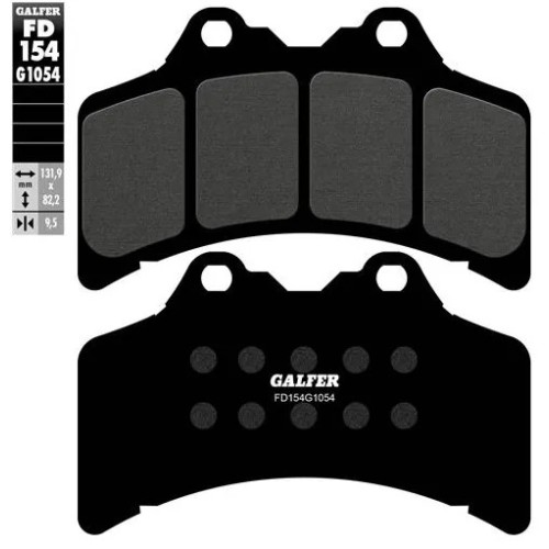 pastillas de freno moto galfer semi metal fd154g10