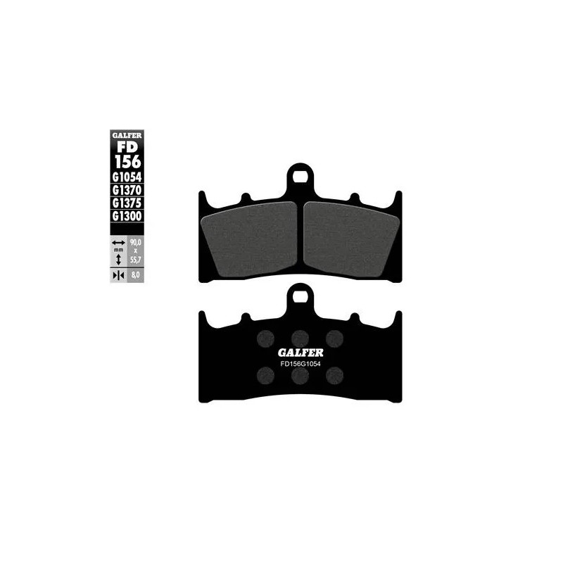 pastillas de freno moto galfer sinter street fd156