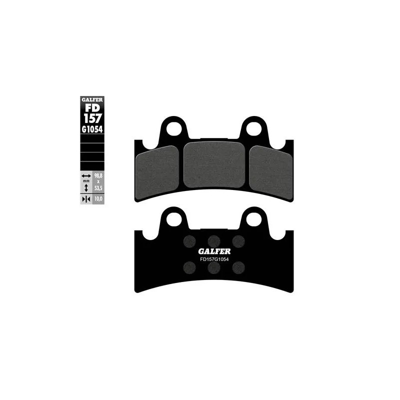 pastillas de freno moto galfer semi metal fd157g16
