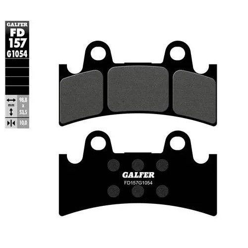 pastillas de freno moto galfer semi metal fd157g16