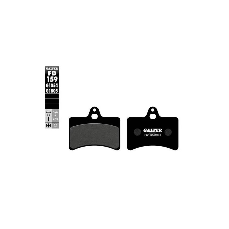 pastillas de freno moto galfer semi metal fd159g16