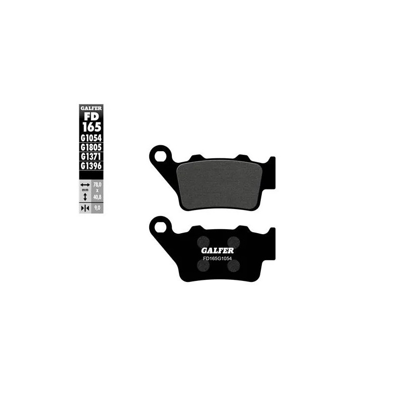 pastillas de freno moto galfer trial top fd165g180