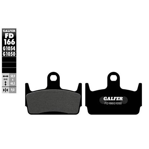 pastillas de freno moto galfer scooter fd166g1050