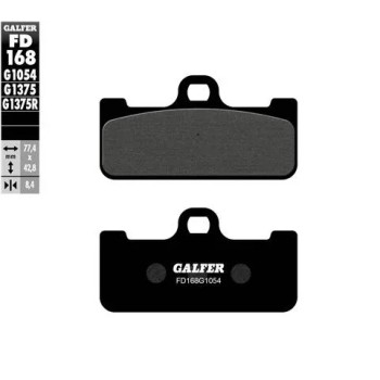 pastillas de freno moto galder sinter sport fd168g
