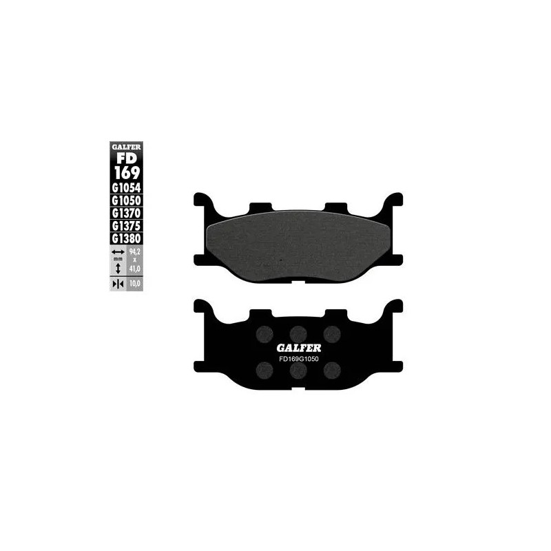 pastillas de freno moto galfer scooter fd169g1050