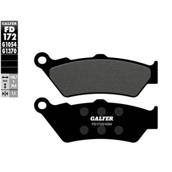 pastillas de freno moto galfer sinter street fd172