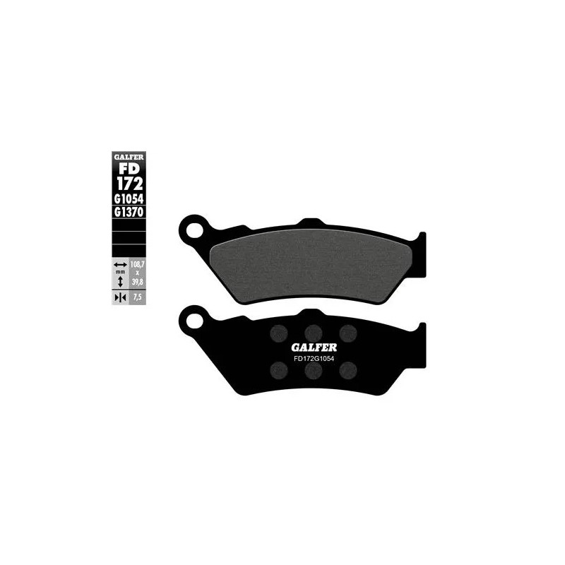 pastillas de freno moto galfer sinter street fd172