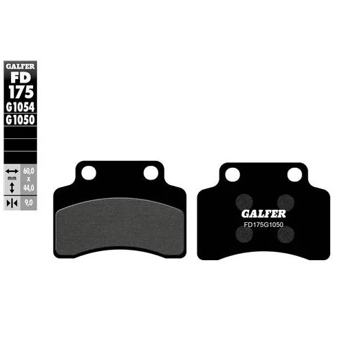 pastillas de freno moto galfer semi metal fd175g10