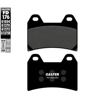 pastillas galfer fd176g1310 sinter racing