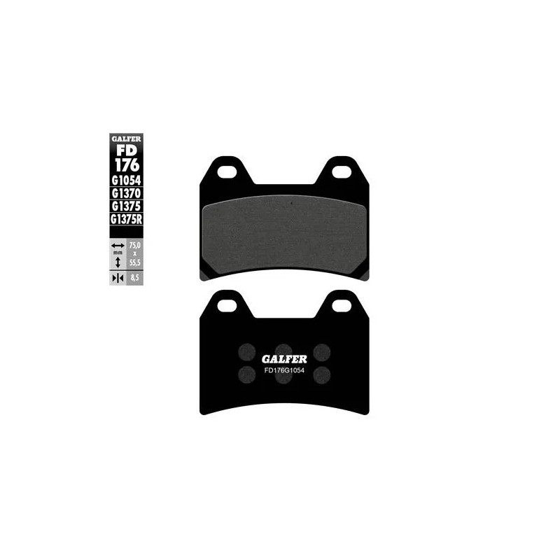 pastillas de freno moto galfer sinter sport r fd17