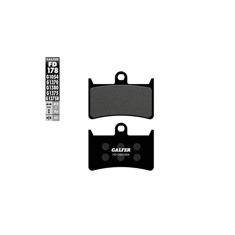 pastillas de freno moto galfer scooter fd178g1380
