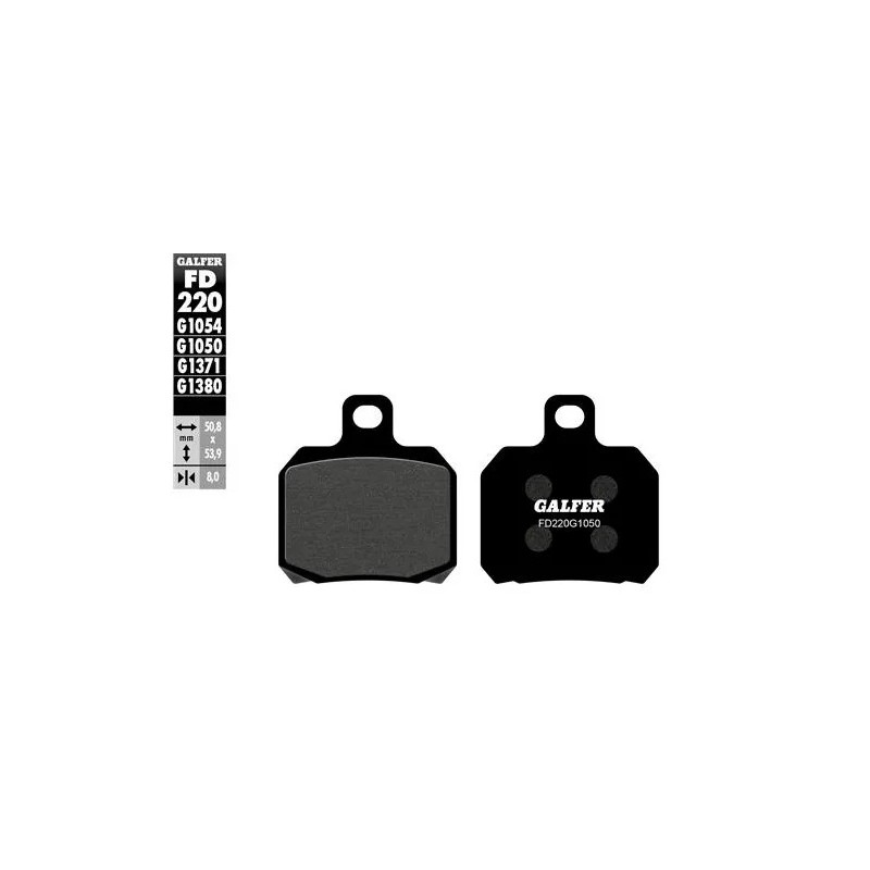 pastillas de freno moto galfer semi metal fd220g10