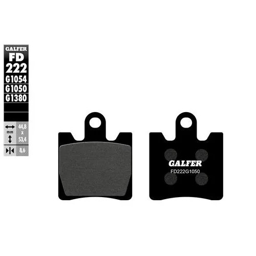 pastillas de freno moto galfer scooter fd222g1050