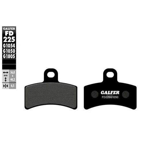 pastillas de freno moto galfer semi metal fd225g16