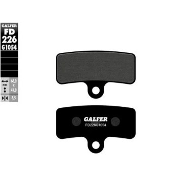 pastillas de freno moto galfer semi metal fd226g10
