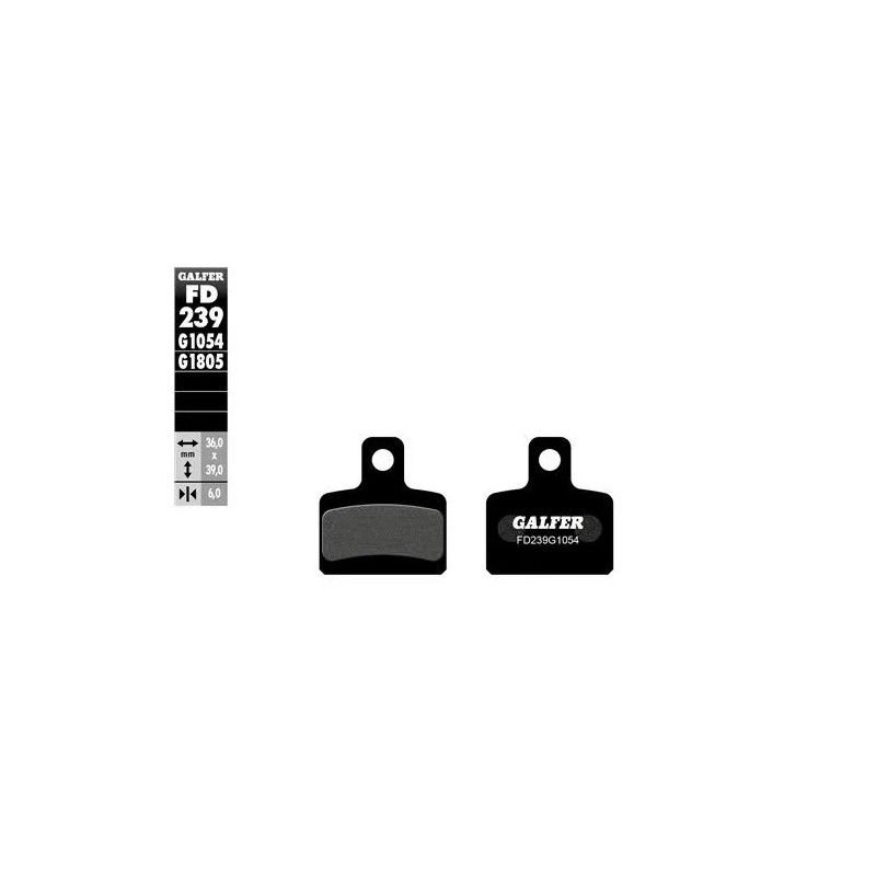 pastillas de freno moto galfer trial top fd239g180
