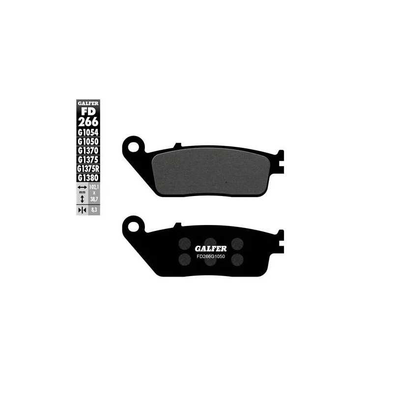 pastillas de freno moto galfer scooter fd266g1050