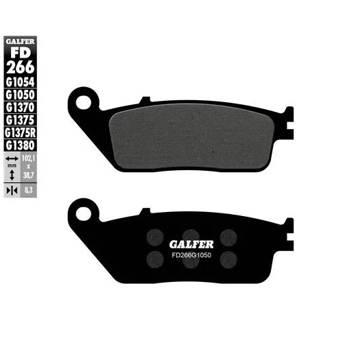 pastillas de freno moto galder sinter sport fd266g