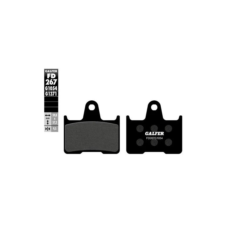 pastillas de freno moto galfer sinter street fd267