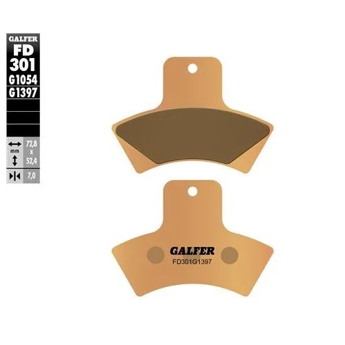 pastillas de freno moto galfer sinter quad fd301g1