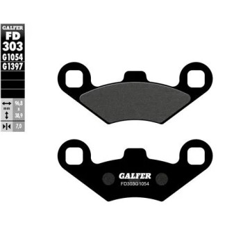 pastillas de freno moto galfer sinter quad fd303g1
