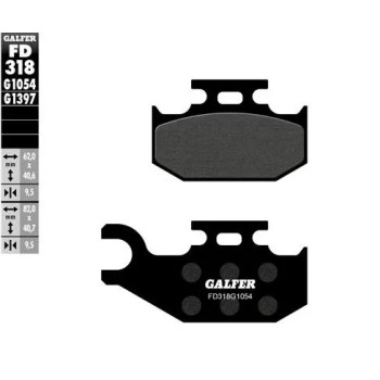 pastillas de freno moto galfer sinter quad fd318g1