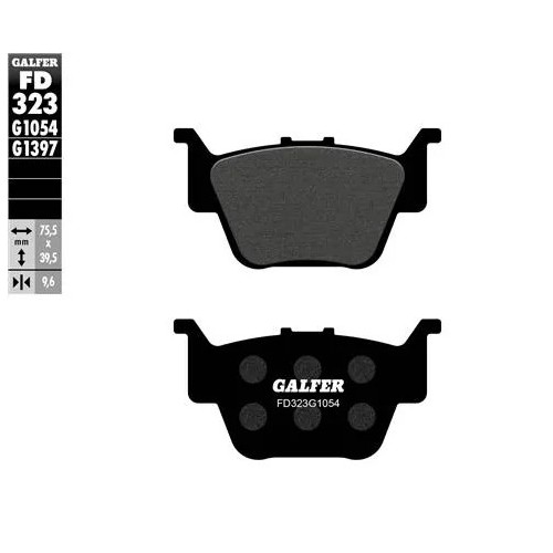 pastillas de freno moto galfer sinter quad fd323g1