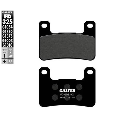 pastillas de freno moto galfer sinter sport r fd32
