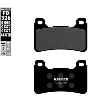 pastillas de freno moto galfer sinter sport r fd32
