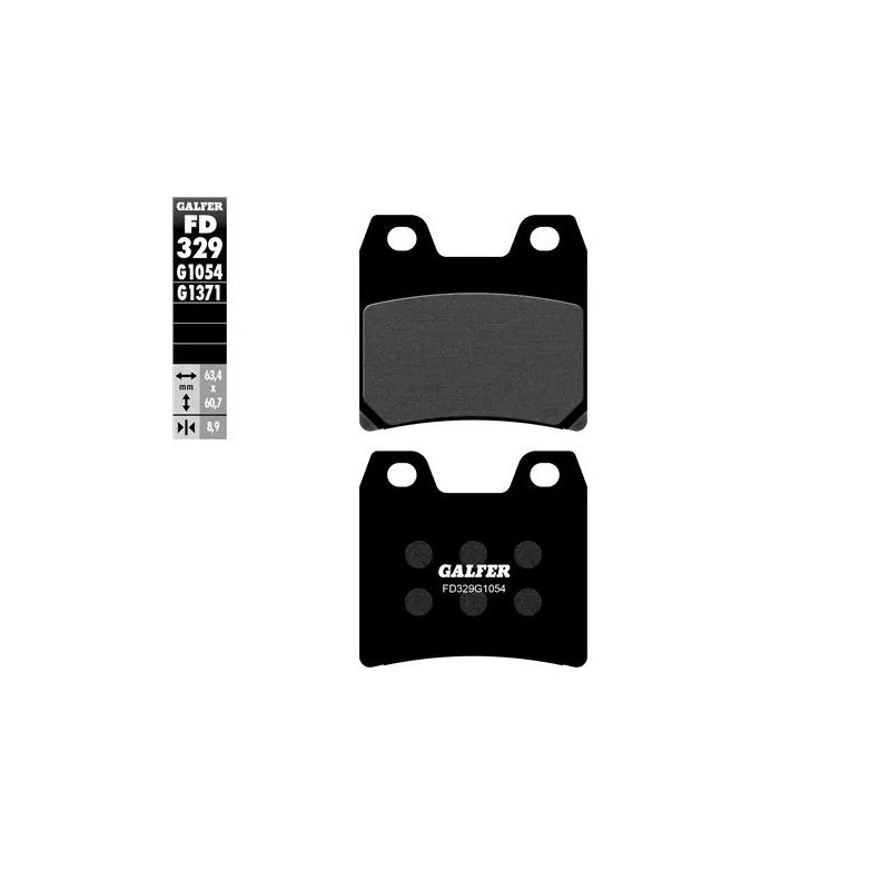pastillas de freno moto galfer semi metal fd329g10