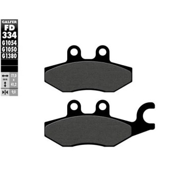 pastillas de freno moto galfer scooter fd334g1050