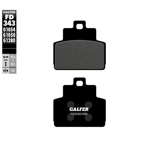 pastillas de freno moto galfer scooter fd343g1050