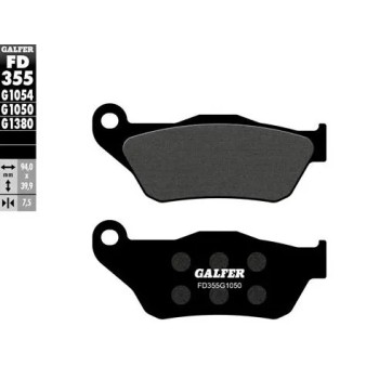 pastillas de freno moto galfer scooter fd355g1050
