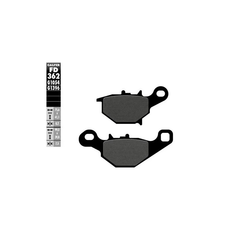 pastillas de freno moto galfer sinter offroad fd36