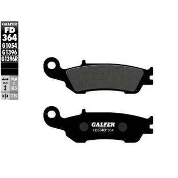 pastillas de freno moto galfer sinter offroad fd36