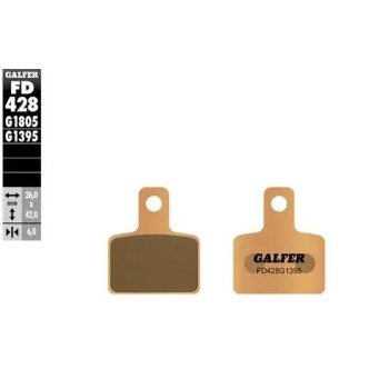 pastillas de freno moto galfer semi metal fd428g13