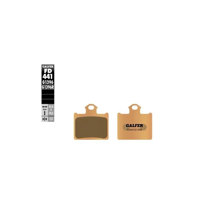 pastillas de freno moto galfer sinter offroad fd44