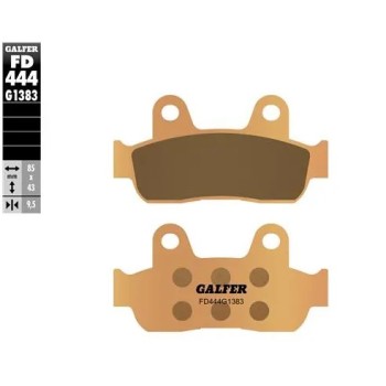 pastillas de freno moto galfer scooter fd444g1383