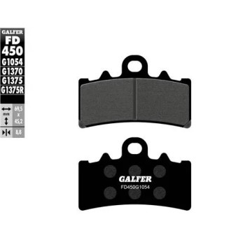 pastillas de freno moto galfer sinter sport r fd45