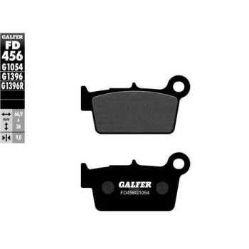 pastillas de freno moto galfer semi metal fd456g10
