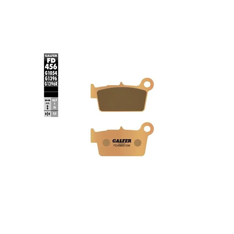 pastillas de freno moto galfer sinter offroad fd45