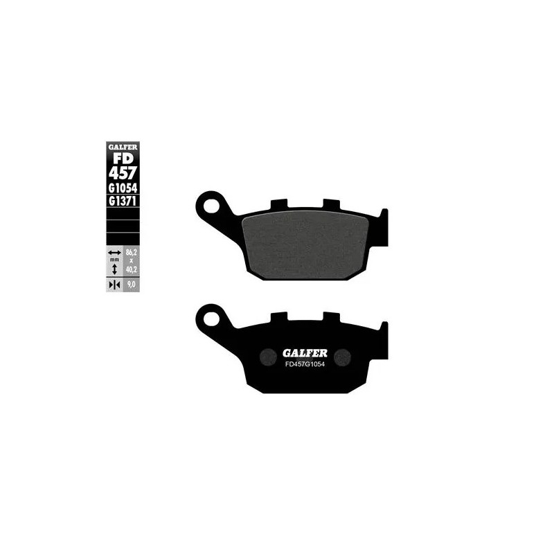 pastillas de freno moto galfer semi metal fd457g10
