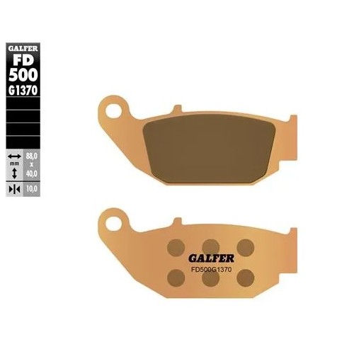 pastillas de freno moto galfer sinter street fd500