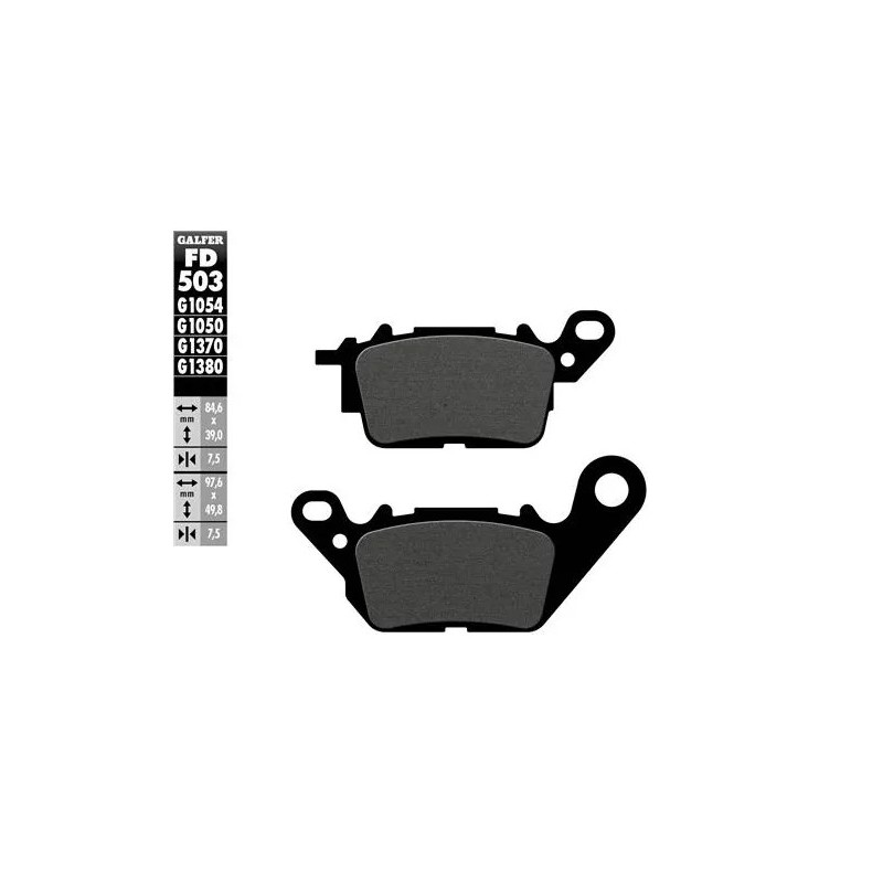 pastillas de freno moto galfer scooter fd503g1050