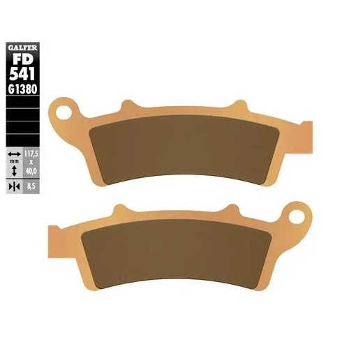 pastillas de freno moto galfer scooter fd541g1380