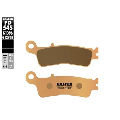 pastillas de freno moto galfer sinter offroad fd54
