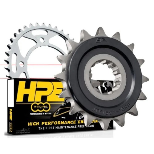 kit de transmision arrastre regina hpe para honda cbr 600 f 02 07