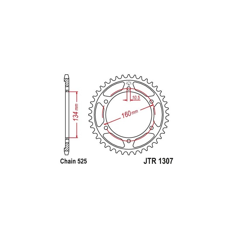kit de transmision arrastre regina hpe para honda cbr 600 f 02 07