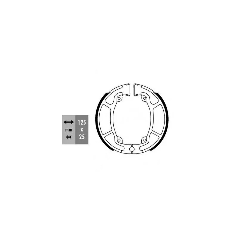 zapata ferodo para moto honda sh pcx y varias fsb963a